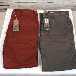 Prana Organic Cotton Pants: 34”x34”